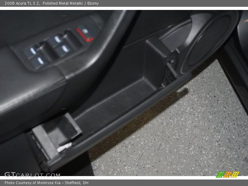 Polished Metal Metallic / Ebony 2008 Acura TL 3.2