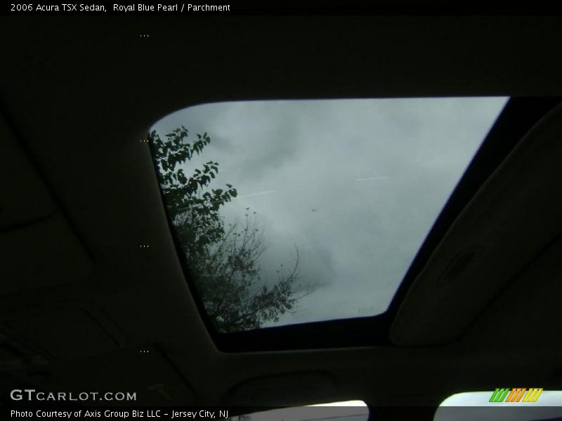 Royal Blue Pearl / Parchment 2006 Acura TSX Sedan