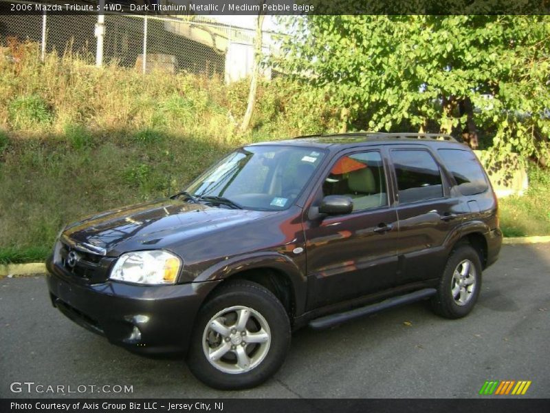 Dark Titanium Metallic / Medium Pebble Beige 2006 Mazda Tribute s 4WD