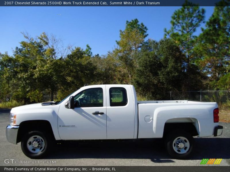  2007 Silverado 2500HD Work Truck Extended Cab Summit White