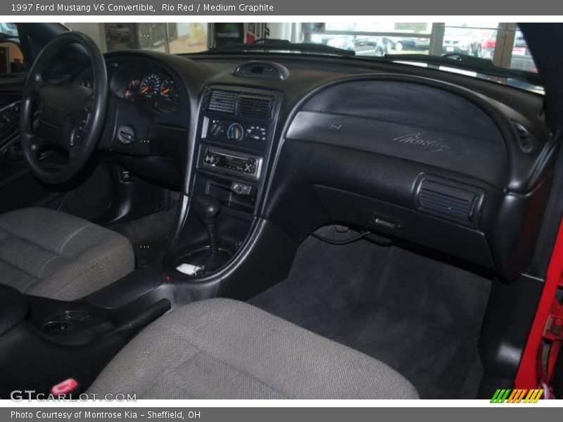 Dashboard of 1997 Mustang V6 Convertible