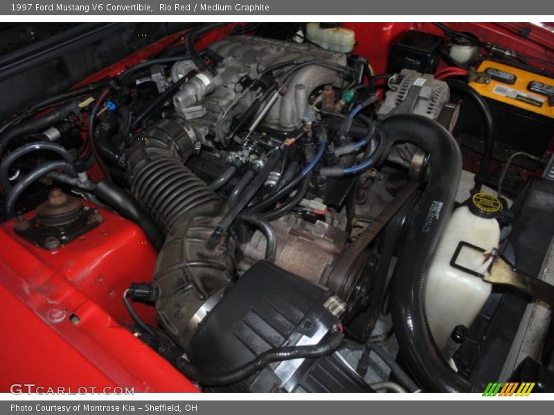  1997 Mustang V6 Convertible Engine - 3.8 Liter OHV 12-Valve V6