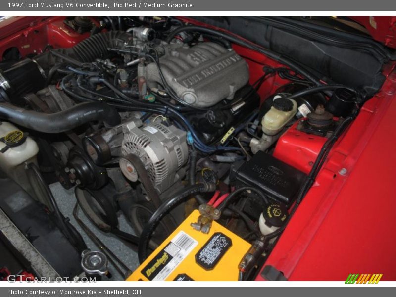  1997 Mustang V6 Convertible Engine - 3.8 Liter OHV 12-Valve V6