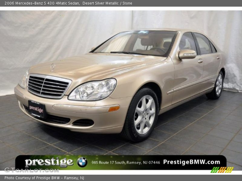 Desert Silver Metallic / Stone 2006 Mercedes-Benz S 430 4Matic Sedan