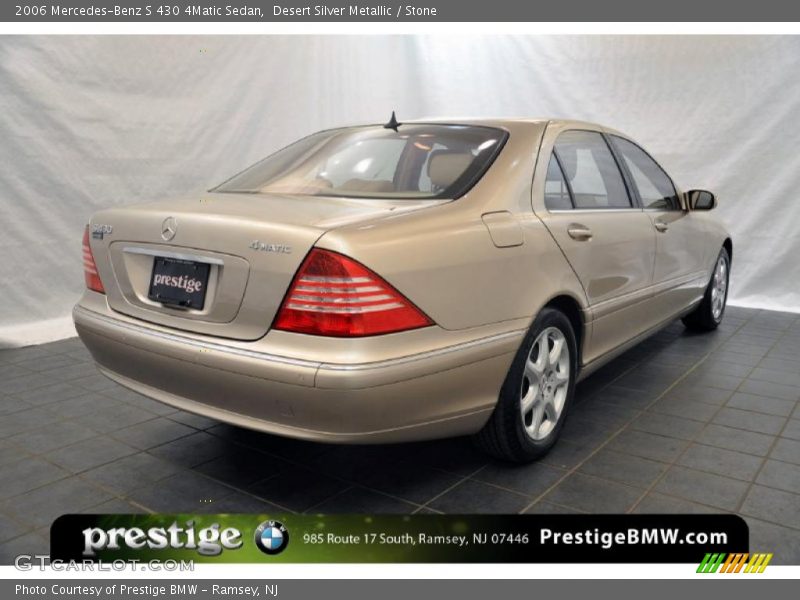 Desert Silver Metallic / Stone 2006 Mercedes-Benz S 430 4Matic Sedan