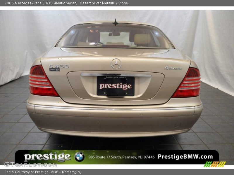 Desert Silver Metallic / Stone 2006 Mercedes-Benz S 430 4Matic Sedan