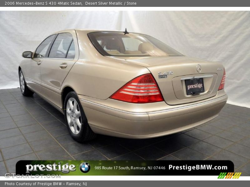 Desert Silver Metallic / Stone 2006 Mercedes-Benz S 430 4Matic Sedan