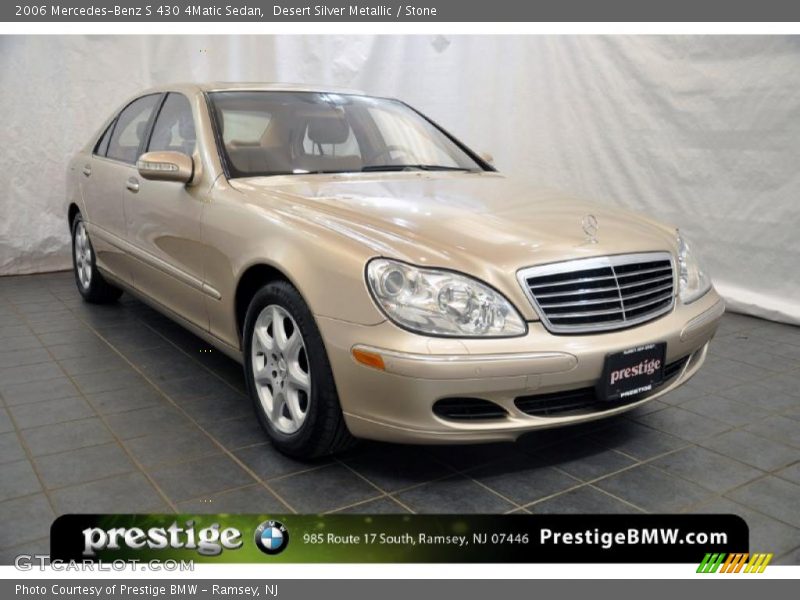 Desert Silver Metallic / Stone 2006 Mercedes-Benz S 430 4Matic Sedan