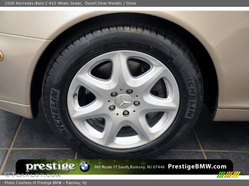 Desert Silver Metallic / Stone 2006 Mercedes-Benz S 430 4Matic Sedan
