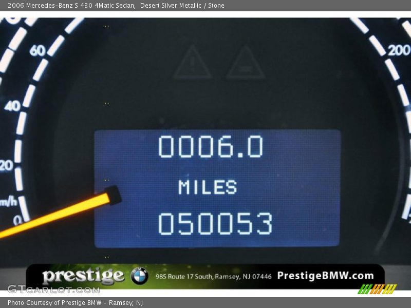 Desert Silver Metallic / Stone 2006 Mercedes-Benz S 430 4Matic Sedan