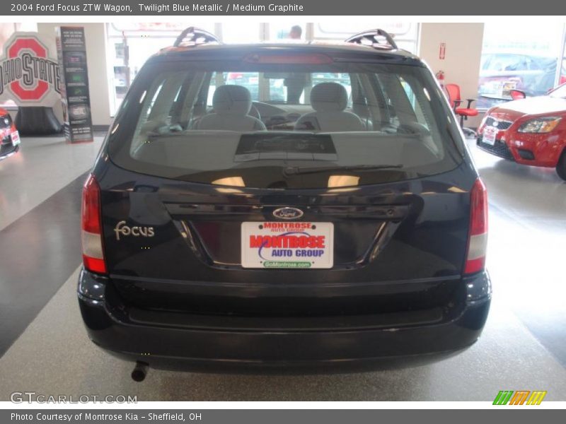 Twilight Blue Metallic / Medium Graphite 2004 Ford Focus ZTW Wagon