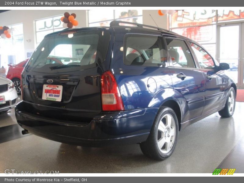 Twilight Blue Metallic / Medium Graphite 2004 Ford Focus ZTW Wagon