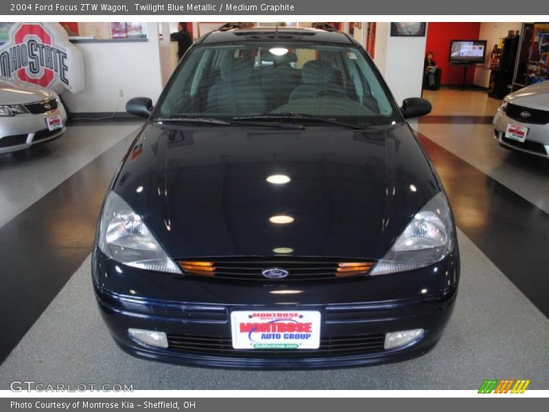 Twilight Blue Metallic / Medium Graphite 2004 Ford Focus ZTW Wagon