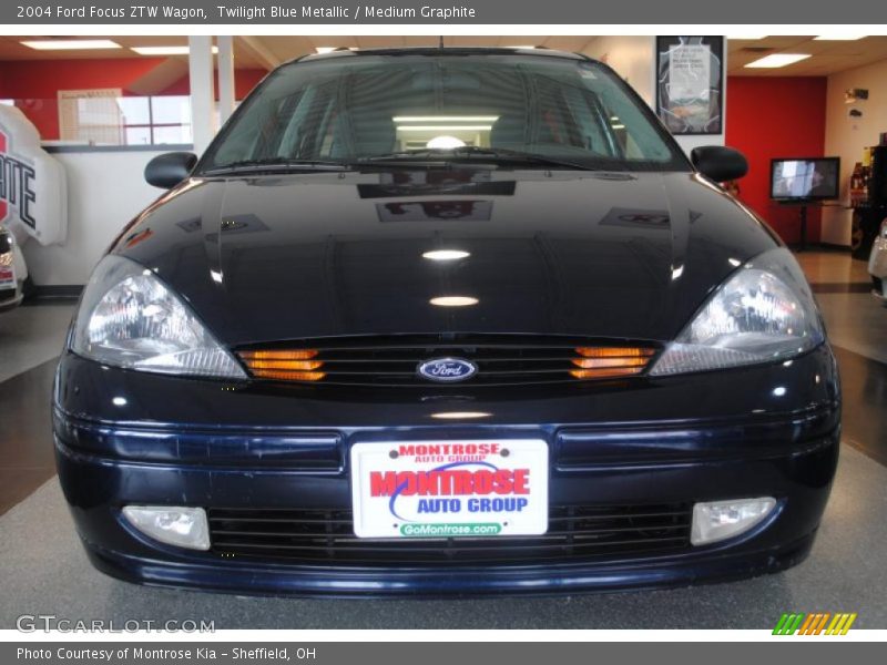 Twilight Blue Metallic / Medium Graphite 2004 Ford Focus ZTW Wagon