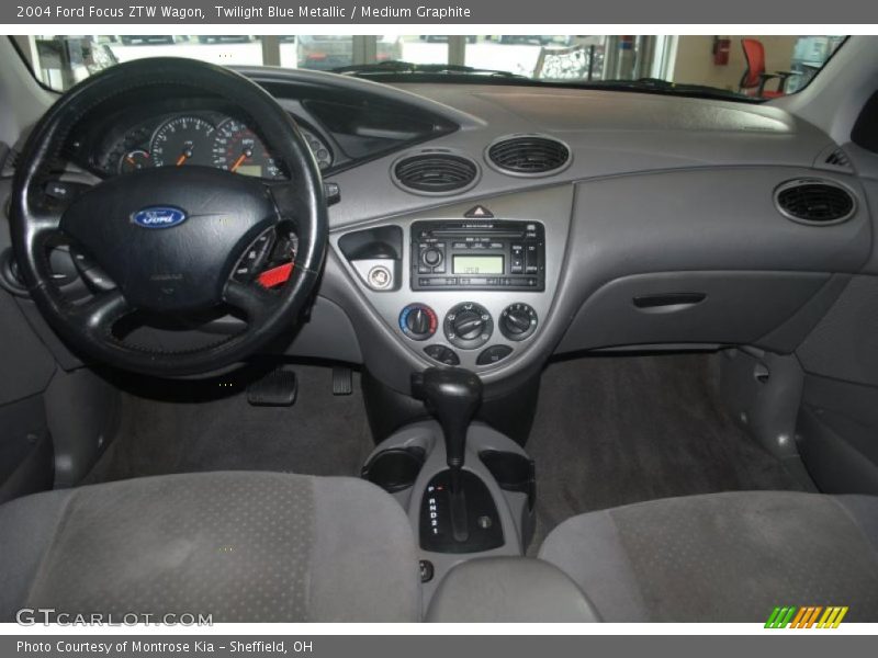 Twilight Blue Metallic / Medium Graphite 2004 Ford Focus ZTW Wagon