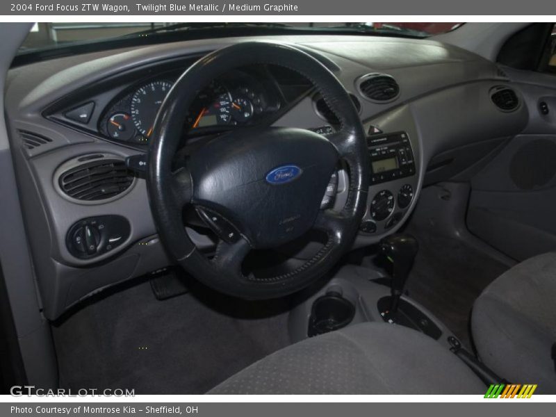 Twilight Blue Metallic / Medium Graphite 2004 Ford Focus ZTW Wagon