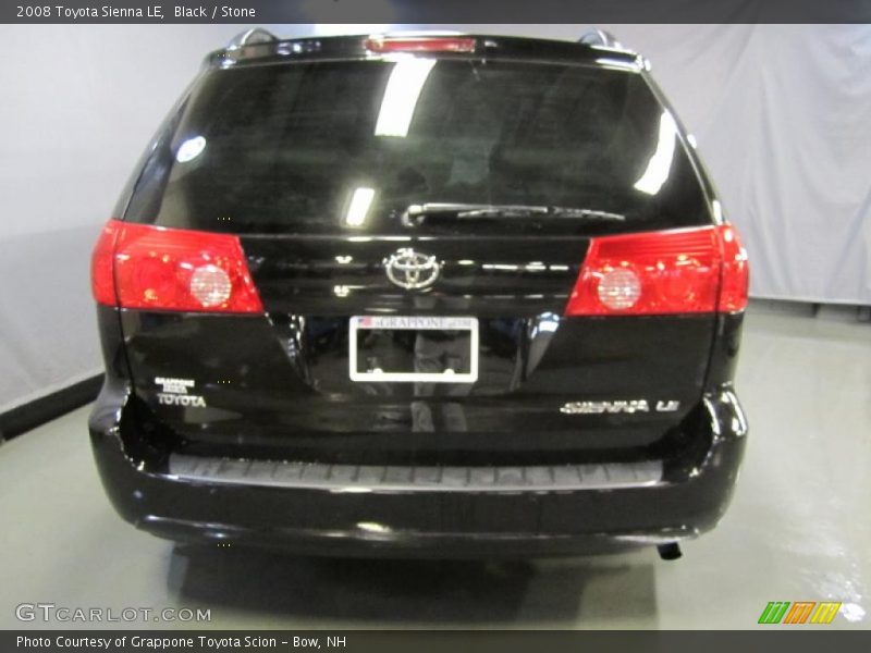 Black / Stone 2008 Toyota Sienna LE