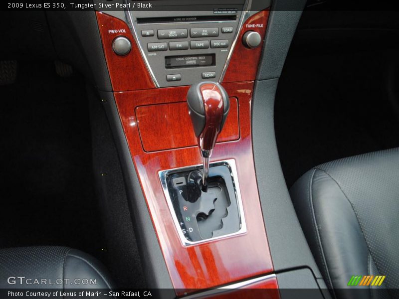 Tungsten Silver Pearl / Black 2009 Lexus ES 350
