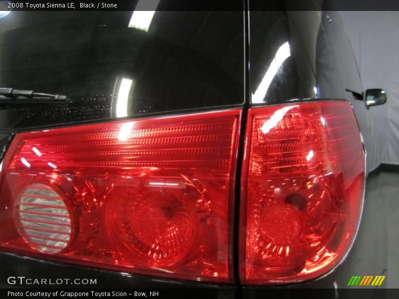 Black / Stone 2008 Toyota Sienna LE
