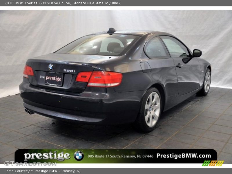 Monaco Blue Metallic / Black 2010 BMW 3 Series 328i xDrive Coupe