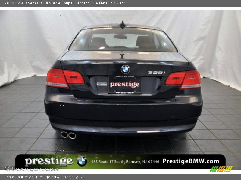 Monaco Blue Metallic / Black 2010 BMW 3 Series 328i xDrive Coupe