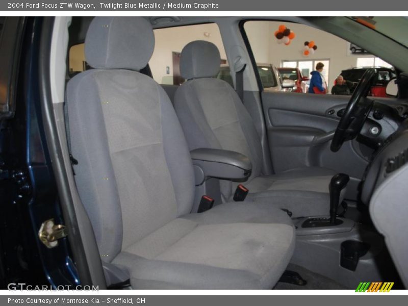 Twilight Blue Metallic / Medium Graphite 2004 Ford Focus ZTW Wagon