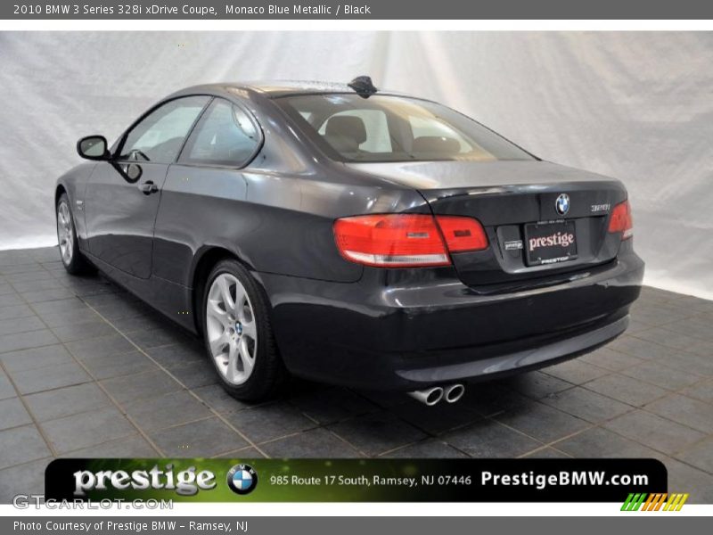 Monaco Blue Metallic / Black 2010 BMW 3 Series 328i xDrive Coupe