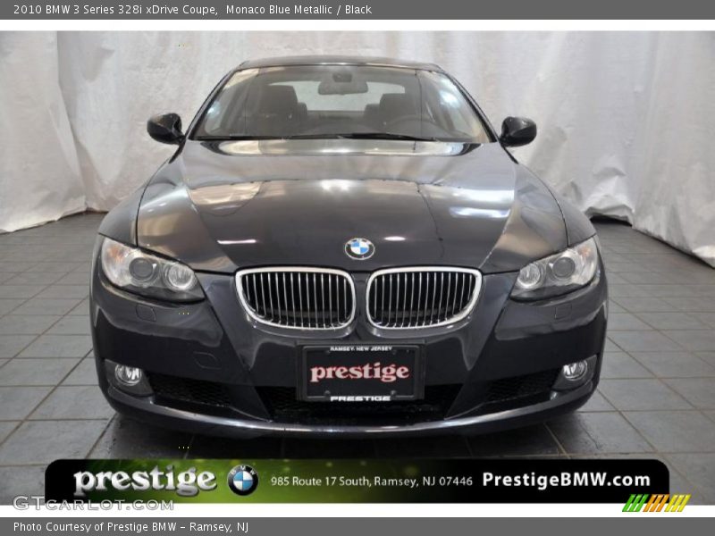 Monaco Blue Metallic / Black 2010 BMW 3 Series 328i xDrive Coupe
