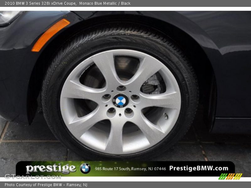 Monaco Blue Metallic / Black 2010 BMW 3 Series 328i xDrive Coupe