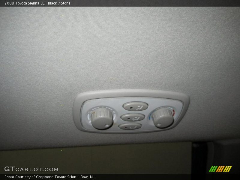 Black / Stone 2008 Toyota Sienna LE
