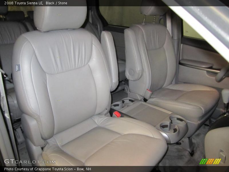 Black / Stone 2008 Toyota Sienna LE