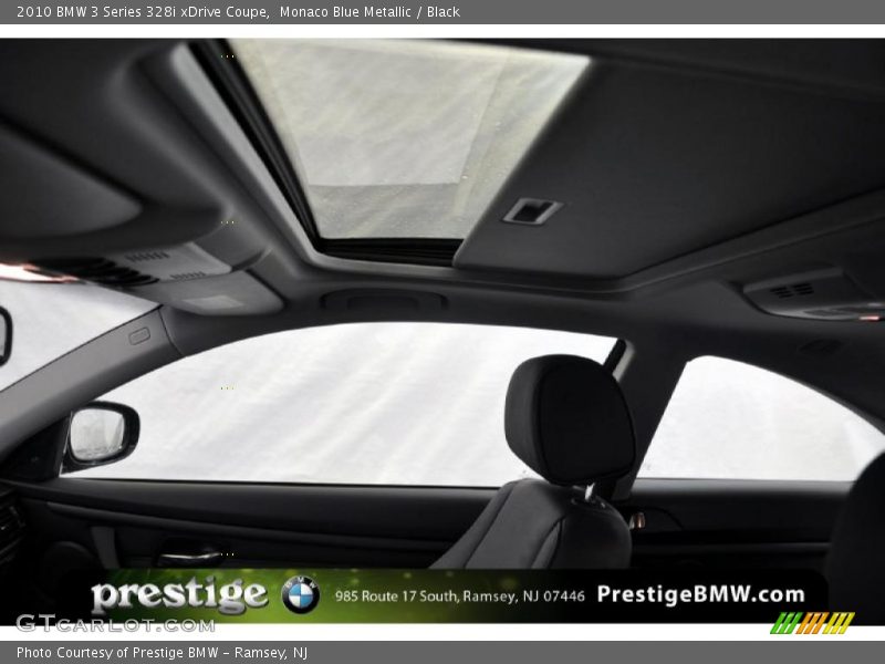 Monaco Blue Metallic / Black 2010 BMW 3 Series 328i xDrive Coupe