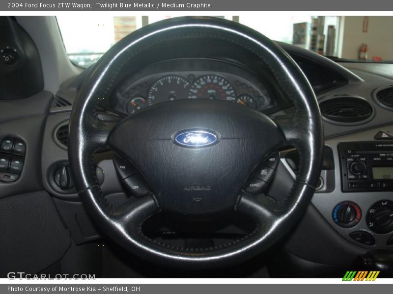 Twilight Blue Metallic / Medium Graphite 2004 Ford Focus ZTW Wagon