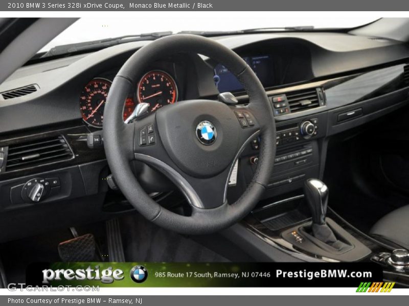Monaco Blue Metallic / Black 2010 BMW 3 Series 328i xDrive Coupe