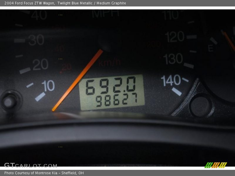 Twilight Blue Metallic / Medium Graphite 2004 Ford Focus ZTW Wagon
