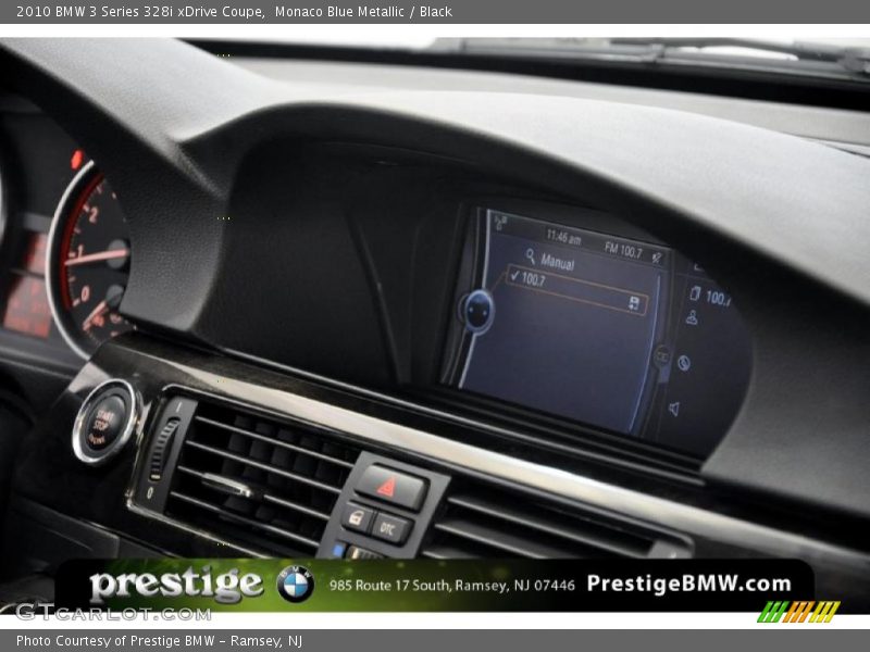 Monaco Blue Metallic / Black 2010 BMW 3 Series 328i xDrive Coupe
