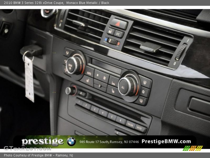 Monaco Blue Metallic / Black 2010 BMW 3 Series 328i xDrive Coupe