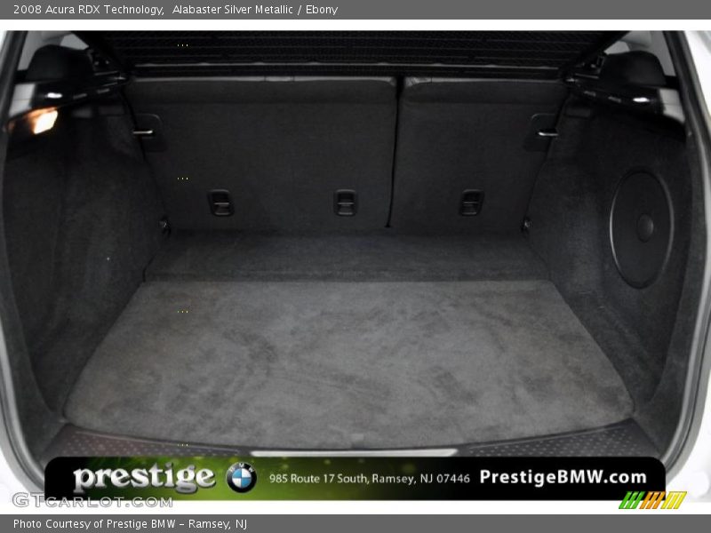 Alabaster Silver Metallic / Ebony 2008 Acura RDX Technology