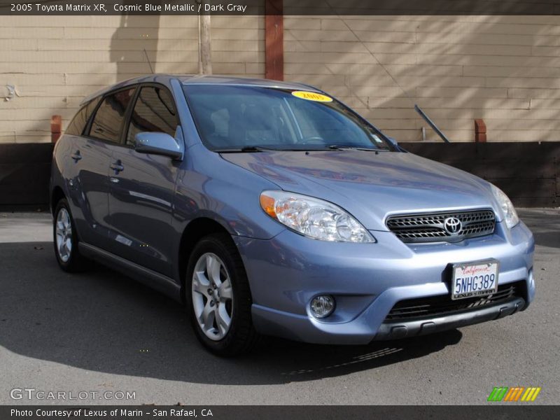 Cosmic Blue Metallic / Dark Gray 2005 Toyota Matrix XR