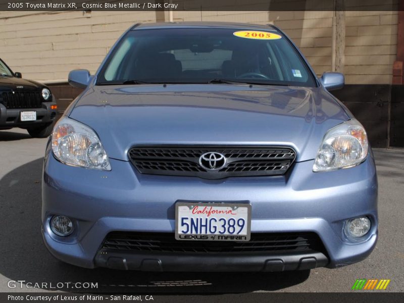 Cosmic Blue Metallic / Dark Gray 2005 Toyota Matrix XR