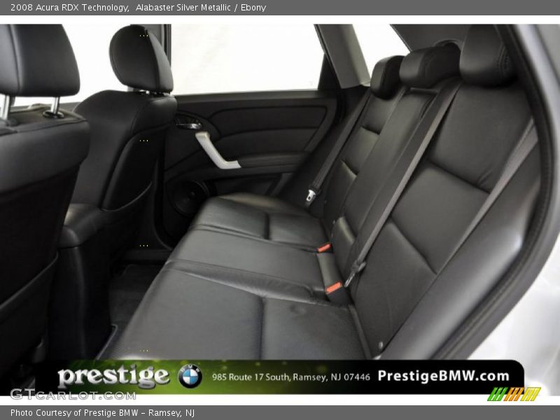 Alabaster Silver Metallic / Ebony 2008 Acura RDX Technology