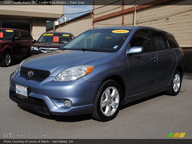 Cosmic Blue Metallic / Dark Gray 2005 Toyota Matrix XR