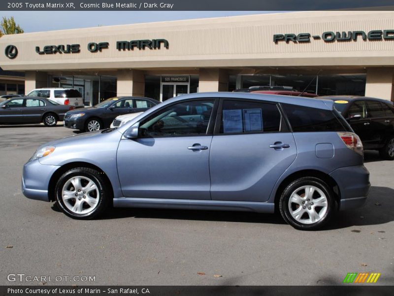 Cosmic Blue Metallic / Dark Gray 2005 Toyota Matrix XR