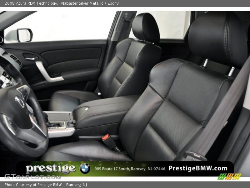 Alabaster Silver Metallic / Ebony 2008 Acura RDX Technology