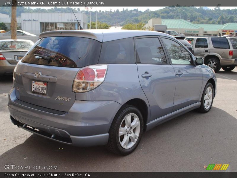 Cosmic Blue Metallic / Dark Gray 2005 Toyota Matrix XR