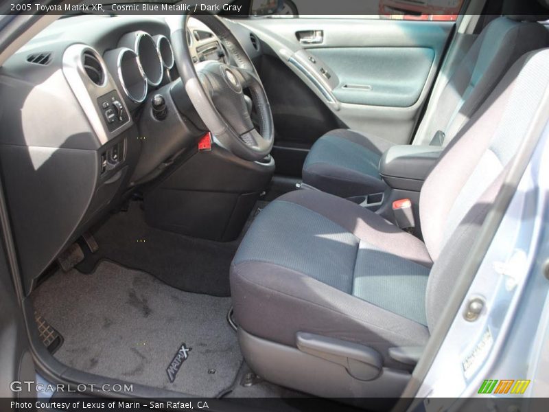 Cosmic Blue Metallic / Dark Gray 2005 Toyota Matrix XR