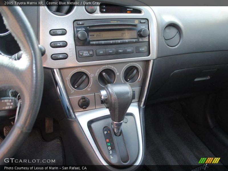 Cosmic Blue Metallic / Dark Gray 2005 Toyota Matrix XR