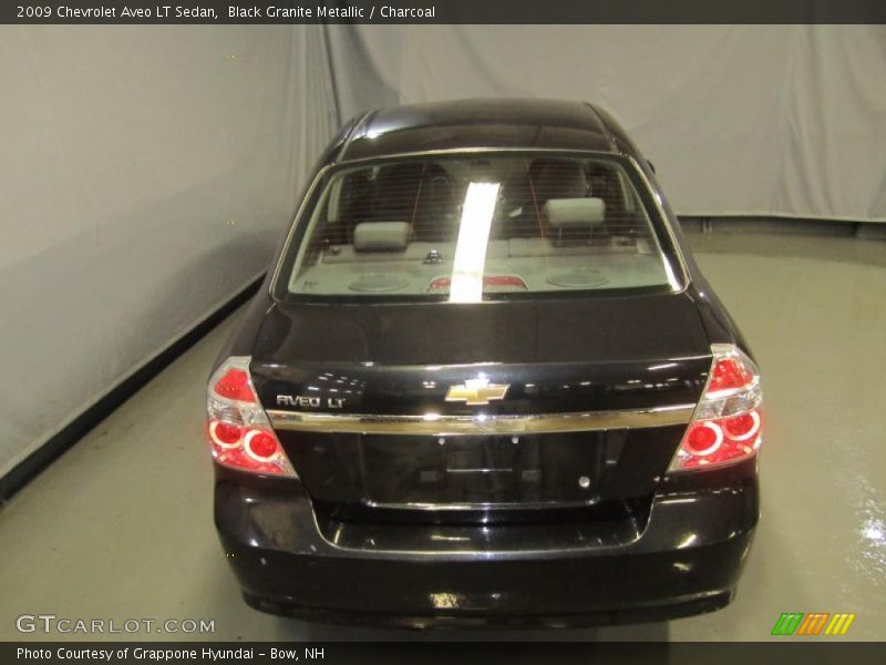 Black Granite Metallic / Charcoal 2009 Chevrolet Aveo LT Sedan