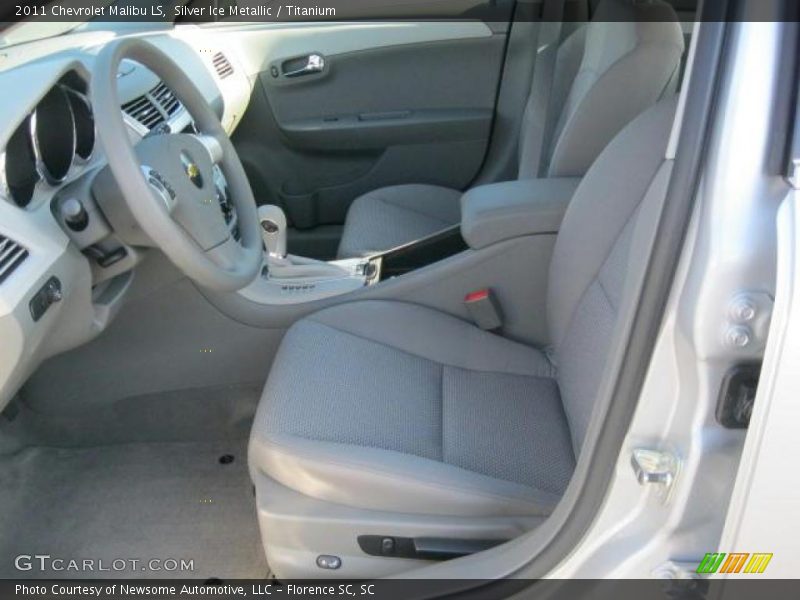 Silver Ice Metallic / Titanium 2011 Chevrolet Malibu LS