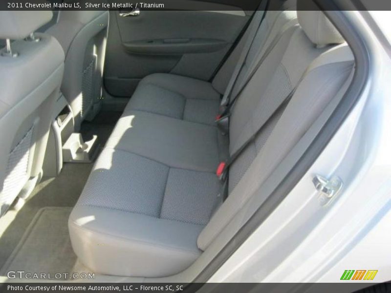 Silver Ice Metallic / Titanium 2011 Chevrolet Malibu LS